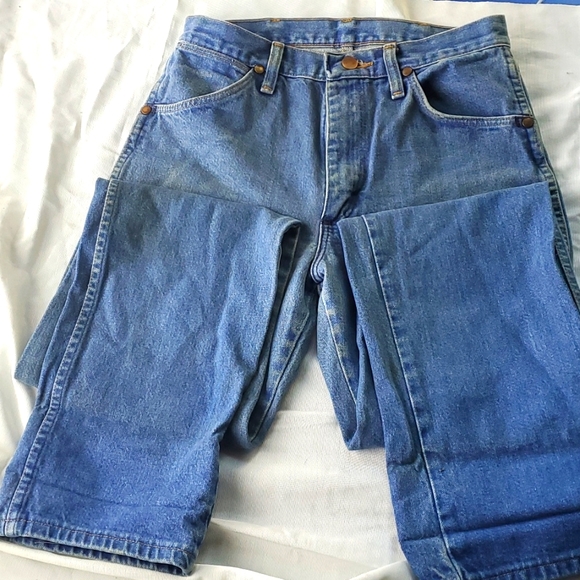 Wrangler straight fit denim jeans sz30x33 - Picture 1 of 3
